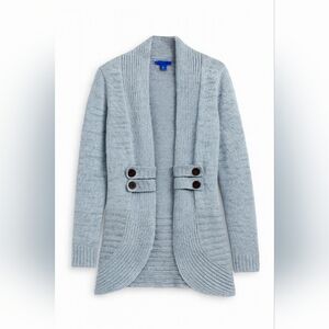 D7 - Apt. 9 Soft Blue Cardigan with Button Detail